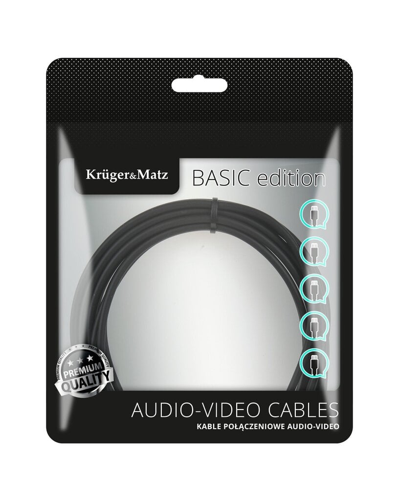 USB kabelis - C tipa USB Kruger & Matz Basic cena un informācija | Kabeļi un vadi | 220.lv