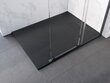 Dušas paliktnis Besco Vexo Black, 80x100,120 cm цена и информация | Dušas paliktņi | 220.lv