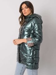 темно-зеленая зимняя куртка с капюшоном gerardine цена и информация | Женские куртки | 220.lv