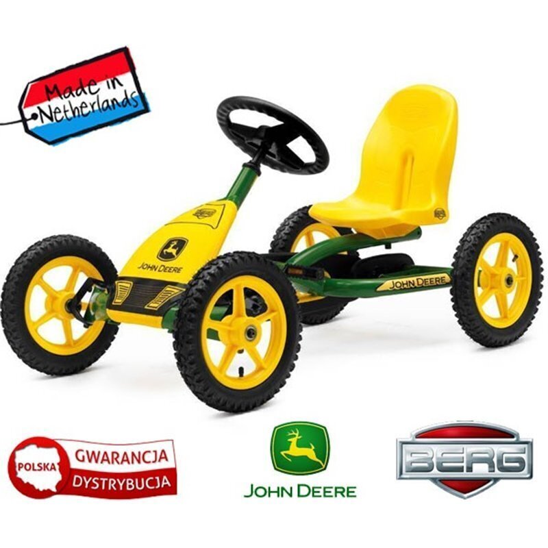 Mašīna bērniem BERG Buddy John Deere cena un informācija | Bērnu elektroauto | 220.lv