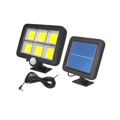 Лампа + солнечная панель и провод LTC 6x COB 10Вт 1800 мАч цена и информация | Уличное освещение | 220.lv