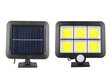 LTC 6x COB 10W lampa + saules panelis ar vadu 1800 mAh цена и информация | Āra apgaismojums | 220.lv