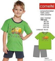 Pidžama zēnam Cornette 789/51 "GARBAGE TRUCK" цена и информация | Пижамы, халаты для мальчиков | 220.lv