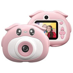 Digitālā kamera bērniem, rozā цена и информация | Цифровые фотоаппараты | 220.lv