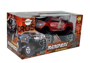 Tālvadības auto Monster Truck Rampage, 1:12, sarkana cena un informācija | Rotaļlietas zēniem | 220.lv