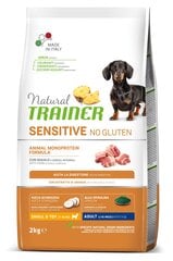 NT DOG SENSITIVE NO GLUTEN SMALL&amp;T PORK 2 KG- pilnvertīga bezglutēna sausā barība ar cūkgaļu pieaugušiem mazo šķirņu suņiem ar jutīgu gremošanas sistēmu цена и информация |  Сухой корм для собак | 220.lv