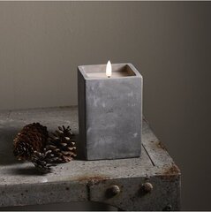 Vaska svece LED Flamme Cem 14.5cm cena un informācija | Sveces un svečturi | 220.lv