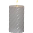 Vaska svece LED Flamme Swirl zāle 15cm