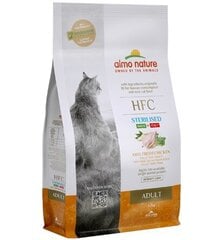 Almo Nature HFC Adult Sterilised Cat, kaķiem, ar vistas gaļu, 1.2kg. цена и информация | Сухой корм для кошек | 220.lv