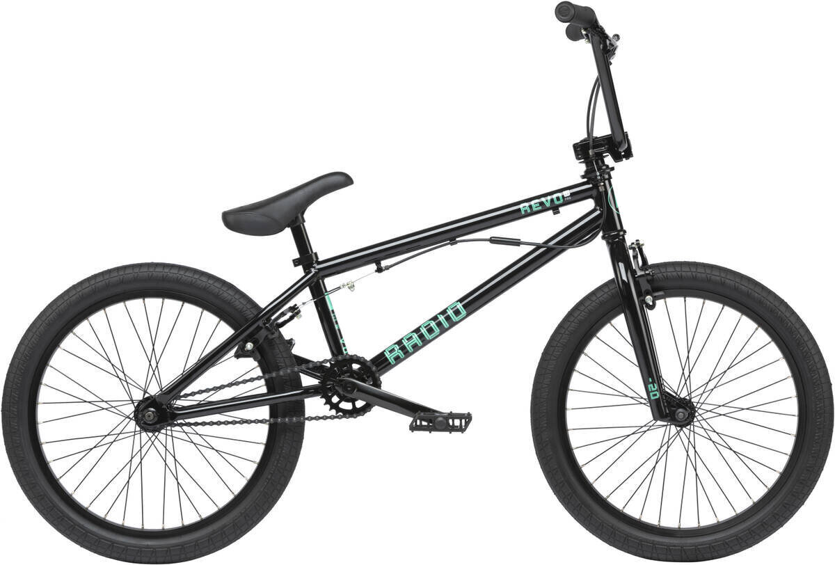 Radio Revo Pro FS 20 "2021 BMX Freestyle velosipēds, melns cena un informācija | Velosipēdi | 220.lv