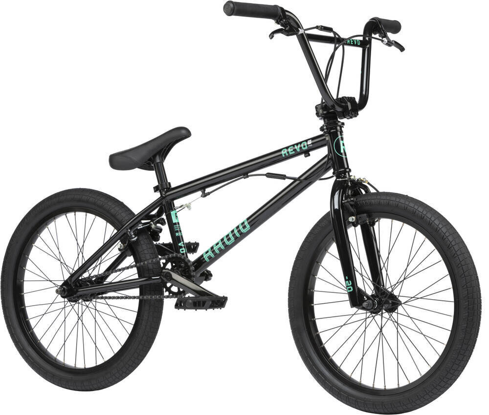 Radio Revo Pro FS 20 "2021 BMX Freestyle velosipēds, melns cena un informācija | Velosipēdi | 220.lv