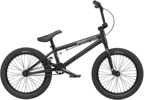 Radio Dice 18 "2021 BMX Freestyle velosipēds, Matt Black cena un informācija | Velosipēdi | 220.lv