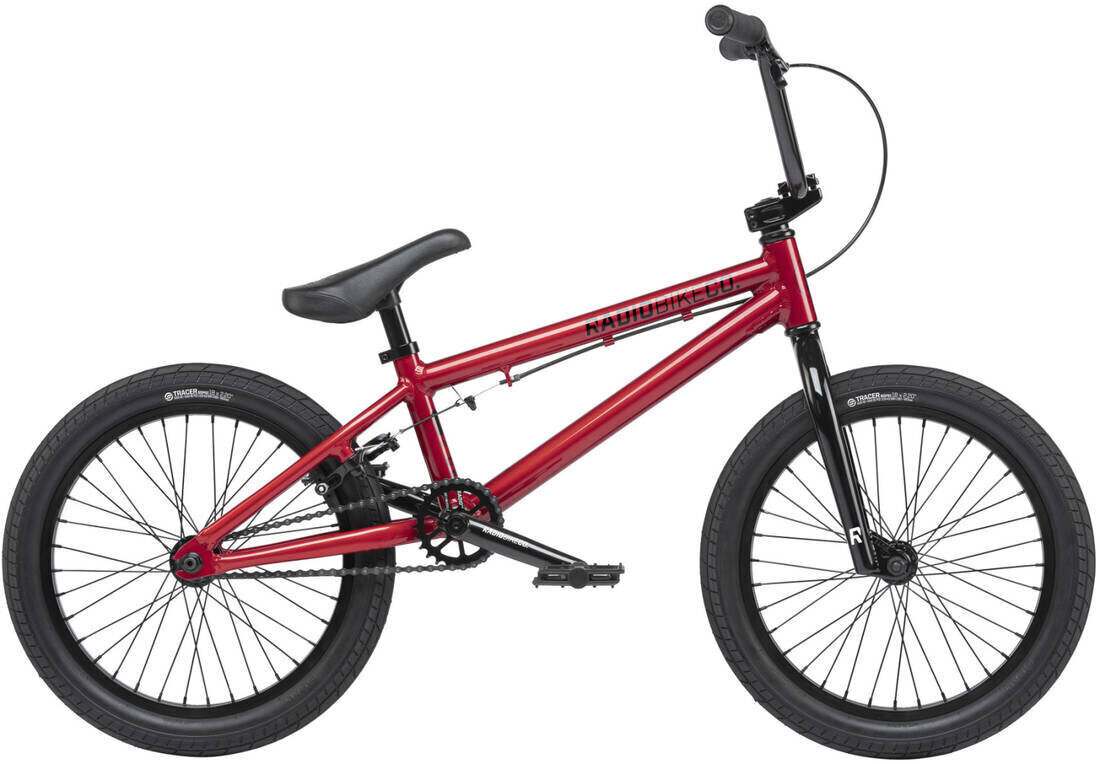 Radio Dice 18 "2021 BMX Freestyle velosipēds, Candy Red cena un informācija | Velosipēdi | 220.lv