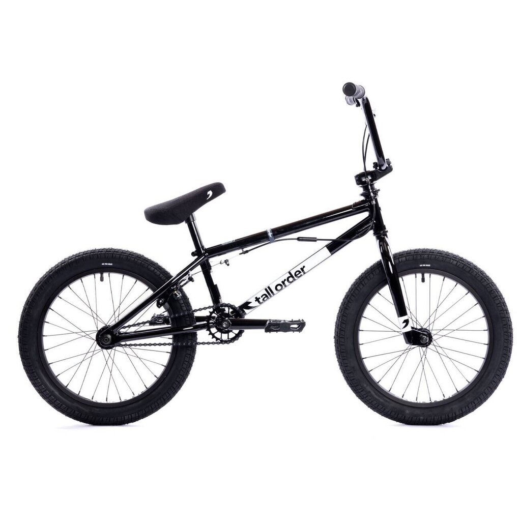 Tall Order Ramp 18'' 2022 BMX Freestyle velosipēds Gloss Black цена и информация | Velosipēdi | 220.lv