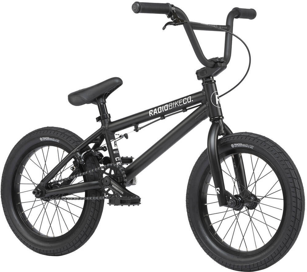 Radio Dice 16 "2021 BMX Freestyle velosipēds, Matt Black цена и информация | Velosipēdi | 220.lv