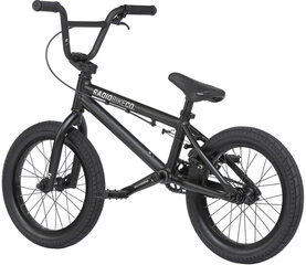 Radio Dice 16 "2021 BMX Freestyle velosipēds, Matt Black cena un informācija | Velosipēdi | 220.lv