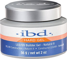 Gels nagu pieaudzēšanai Natural II IBD LED/UV, 56 g cena un informācija | Nagu lakas, stiprinātāji | 220.lv