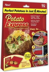 Mikroviļņu kartupeļu maiss - kartupeļu ekspresis cena un informācija | Cepamais papīrs, trauki, formas | 220.lv