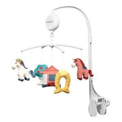 BabyOno muzikālais karuselis, zirgi, 793 cena un informācija | Rotaļlietas zīdaiņiem | 220.lv