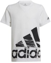 Adidas T-Krekls B Logo Tee HD9522 HD9522/152, balts cena un informācija | Zēnu krekli | 220.lv