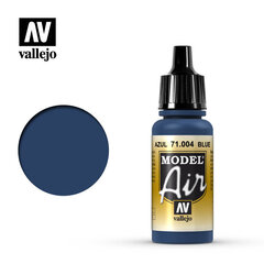 Akrila krāsa Blue 17 ml. Model Air 71004 Vallejo cena un informācija | Modelēšanas un zīmēšanas piederumi | 220.lv