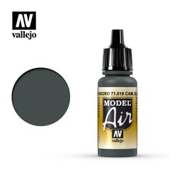 Akrila krāsa Black Green 17 ml. Model Air 71018 Vallejo cena un informācija | Modelēšanas un zīmēšanas piederumi | 220.lv