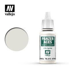 Akrila krāsa Stencil 17 ml. Panzer Aces 70313 Vallejo cena un informācija | Modelēšanas un zīmēšanas piederumi | 220.lv