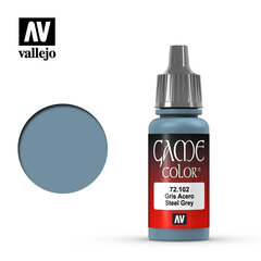 Akrila krāsa Steel Grey 17 ml. Game Color 72102 Vallejo cena un informācija | Modelēšanas un zīmēšanas piederumi | 220.lv