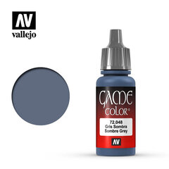 Akrila krāsa Sombre Grey 17 ml. Game Color 72048 Vallejo cena un informācija | Modelēšanas un zīmēšanas piederumi | 220.lv