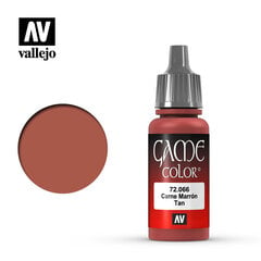 Akrila krāsa Tan 17 ml. Game Color 72066 Vallejo cena un informācija | Modelēšanas un zīmēšanas piederumi | 220.lv