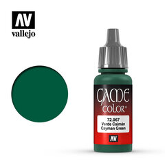 Akrila krāsa Cayman Green 17 ml. Game Color 72067 Vallejo cena un informācija | Modelēšanas un zīmēšanas piederumi | 220.lv