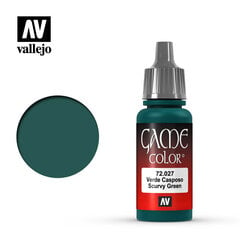Акриловая краска Game Color Vallejo Scurvy Green 17 мл цена и информация | Принадлежности для рисования, лепки | 220.lv