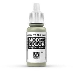 Akrila krāsa Pastel Green Matt 17 ml. Model Color 70885 Vallejo cena un informācija | Modelēšanas un zīmēšanas piederumi | 220.lv