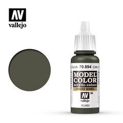 Cam.Olive Green Matt 17 ml. Model Color 70894 Vallejo цена и информация | Принадлежности для рисования, лепки | 220.lv