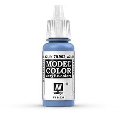 Akrila krāsa Azure Matt 17 ml. Model Color 70902 Vallejo cena un informācija | Modelēšanas un zīmēšanas piederumi | 220.lv