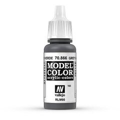 Akrila krāsa Grey Green Matt 17 ml. Model Color 70866 Vallejo cena un informācija | Modelēšanas un zīmēšanas piederumi | 220.lv