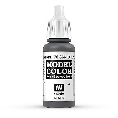 Akrila krāsa Grey Green Matt 17 ml. Model Color 70866 Vallejo цена и информация | Modelēšanas un zīmēšanas piederumi | 220.lv