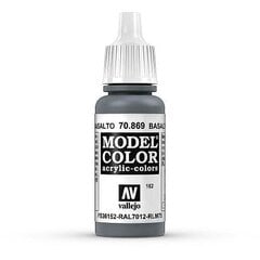 Akrila krāsa Basalt Grey Matt 17 ml. Model Color 70869 Vallejo cena un informācija | Modelēšanas un zīmēšanas piederumi | 220.lv