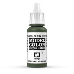 Akrila krāsa Luftwaffe Cam.Green Matt 17 ml. Model Color 70823 Vallejo cena un informācija | Modelēšanas un zīmēšanas piederumi | 220.lv