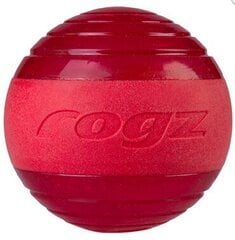 Rogz Squeekz sarkana bumba, 6.4cm cena un informācija | Suņu rotaļlietas | 220.lv
