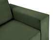 Universāls stūra dīvāns Micadoni Home Eveline 4S, tumši zaļš cena un informācija | Stūra dīvāni | 220.lv