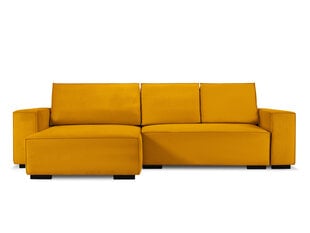 Universāls stūra dīvāns Micadoni Home Eveline 4S, dzeltens cena un informācija | Stūra dīvāni | 220.lv