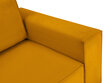 Universāls stūra dīvāns Micadoni Home Eveline 4S, dzeltens cena un informācija | Stūra dīvāni | 220.lv