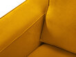 Universāls stūra dīvāns Micadoni Home Eveline 6S, dzeltens cena un informācija | Stūra dīvāni | 220.lv