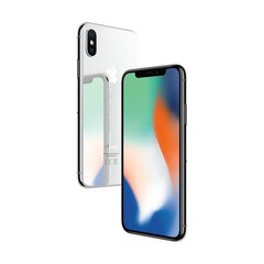 iPhone X 64GB Silver (подержанный, состояние A) цена и информация | Мобильные телефоны | 220.lv