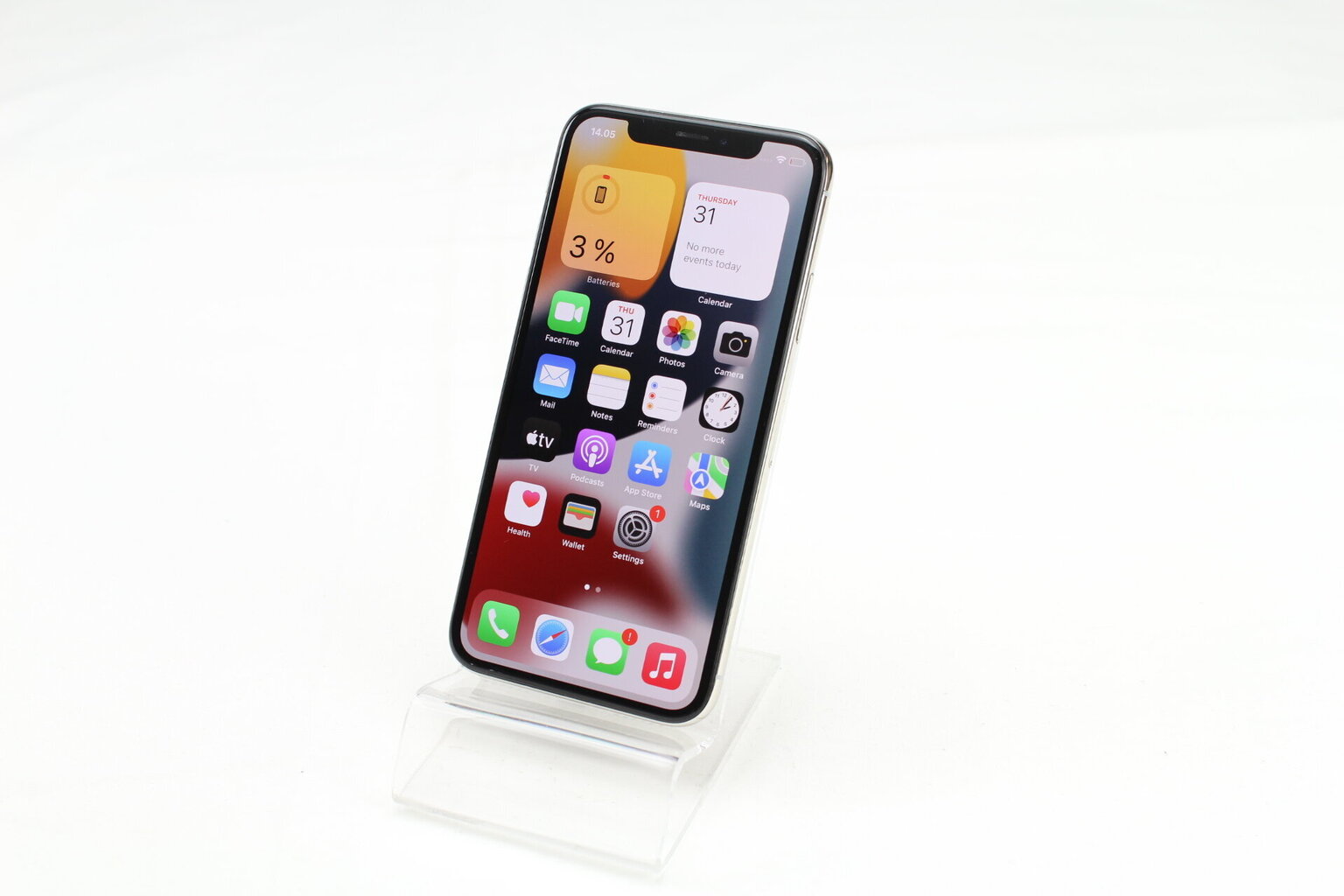 iPhone X, 64GB Silver (lietots, stāvoklis A) cena un informācija | Mobilie telefoni | 220.lv