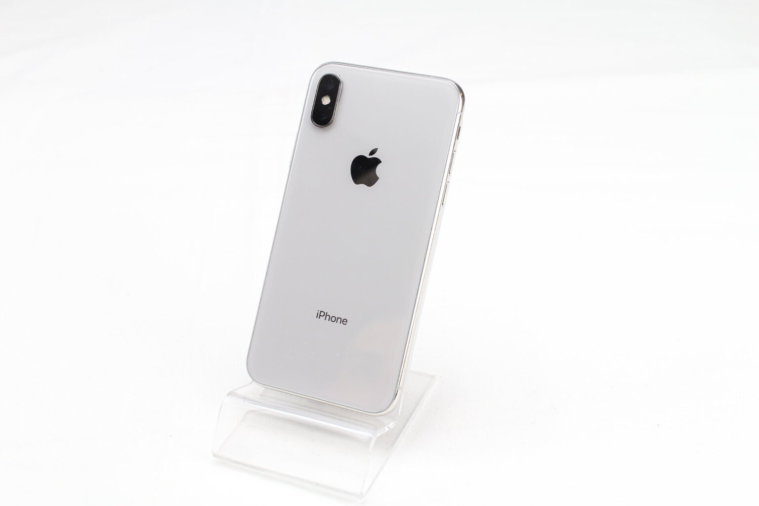 iPhone X, 64GB Silver (lietots, stāvoklis A) cena un informācija | Mobilie telefoni | 220.lv