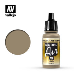 Akrila krāsa US Sand 17 ml. Model Air Vallejo 71138 cena un informācija | Modelēšanas un zīmēšanas piederumi | 220.lv