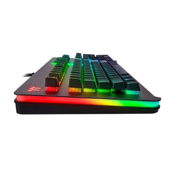 Tastatūra Thermaltake Level 20 RGB Titanium Cherry MX cena un informācija | Klaviatūras | 220.lv