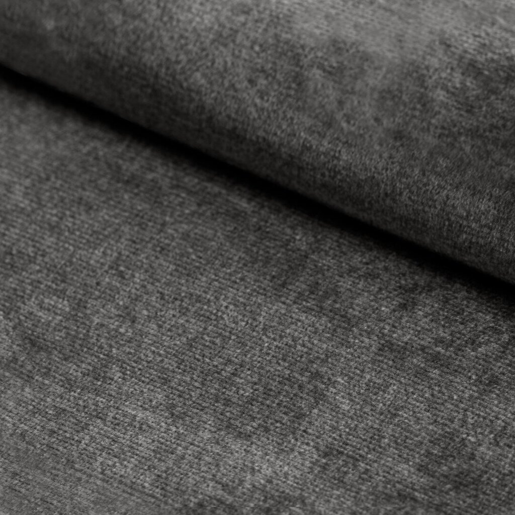 Stūra dīvāns Homede Lapi, tumši pelēks cena un informācija | Stūra dīvāni | 220.lv